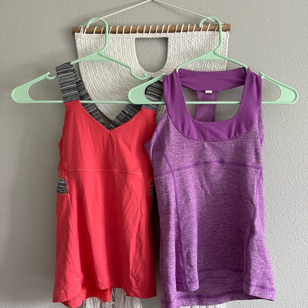 Lululemon tank tops Size 4